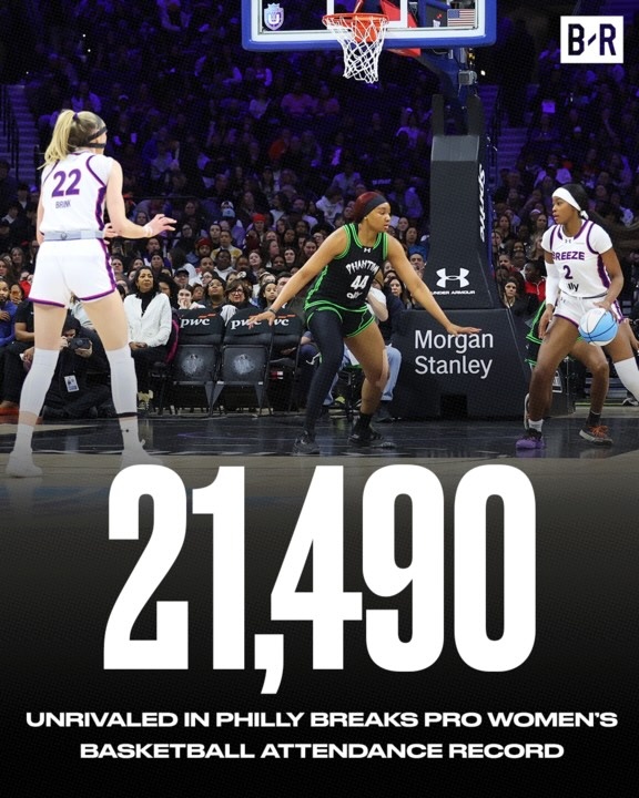 世界杯经典比赛-Unrivaled联赛现场观战人数21490人！打破女子职业篮球联赛纪录